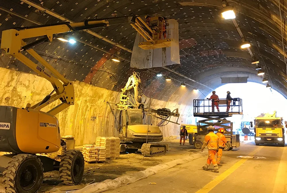 Ripristino e consolidamento gallerie autostrade A7, A10, A26 Genova